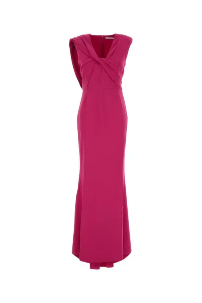 GIVENCHY WOMEN FUCHSIA STRETCH CREPE DRESS, M LUXURY DRESSES FOR WOMEN DARVEYS