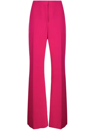 Givenchy Fuchsia Wool Tailored Pants For Women