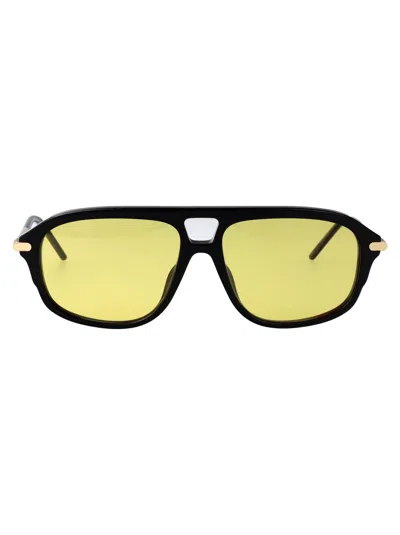 Givenchy Full Frame Sunglasses In Yellow