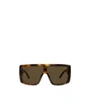 Givenchy Gv40126i Linea Square 53e Havana Sunglasses In Brown