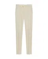 Givenchy Fuseau Gold-tone Detailed Trousers In Nude