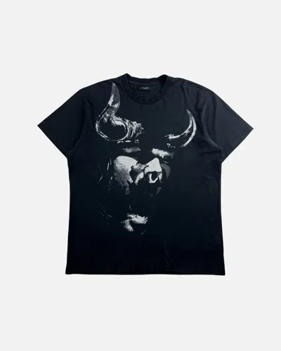 Pre-owned Givenchy Fw12 Minotaur T-shirt In Black