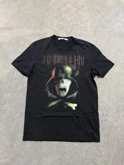 Pre-owned Givenchy F/w16 Army Skull Black T-shirt