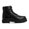 GIVENCHY FW23 LEATHER LACE-UP ANKLE BOOTS FOR MEN