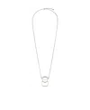 Givenchy G Can Necklace In White