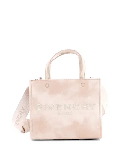 Pre-owned Givenchy G- Canvas Mini Tote Bag