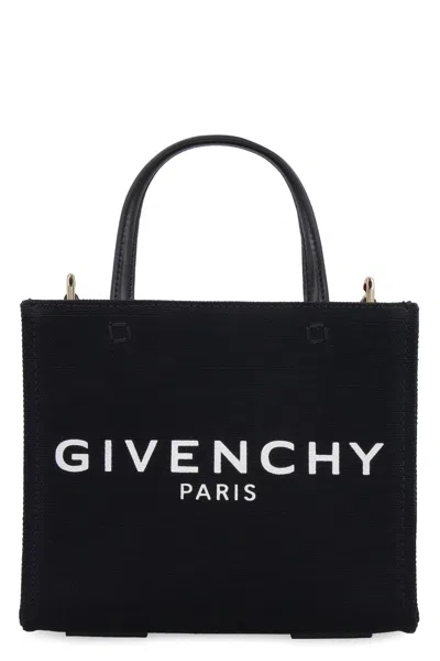 Givenchy G Canvas Tote Bag In Black