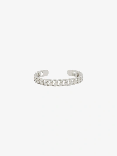 Givenchy G Chain Bracelet In Metal In Silvery