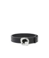 Givenchy G Chain Buckle Belt In Black