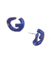 Givenchy G Chain Earrings In Blue