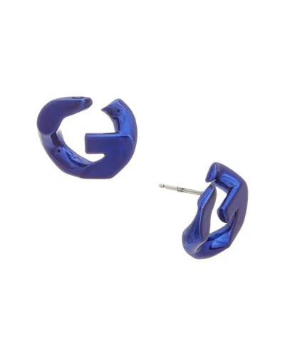 Givenchy G Chain Earrings In Blue