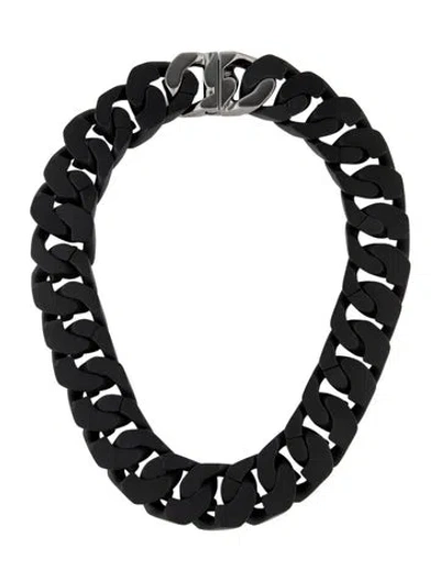 Pre-owned Givenchy G Chain Necklace, 18.5" In Multi