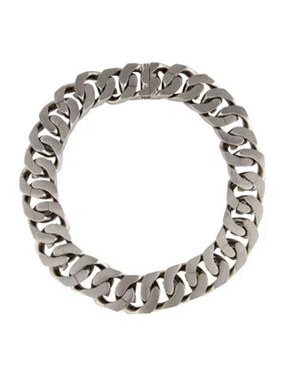 Pre-owned Givenchy G Chain Necklace, 19" In Multi