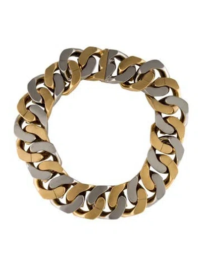 Pre-owned Givenchy G Chain Necklace, 21.5" In Multi