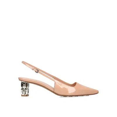 Givenchy G Cube 50 Slingback Pumps In Beige