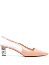 Givenchy G Cube 50 Slingback Pumps Women In Pink