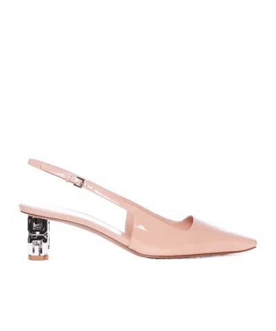 GIVENCHY GIVENCHY G CUBE SLINGBACK PUMPS