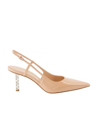 GIVENCHY GIVENCHY G-CUBE SLINGBACK STRAP PUMPS
