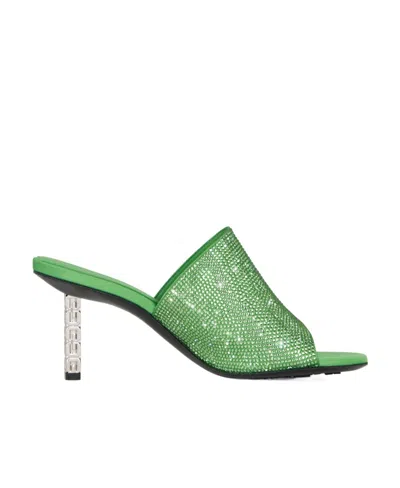 GIVENCHY GIVENCHY G CUBE EMBELLISHED MULES