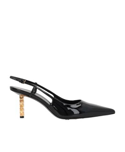 GIVENCHY GIVENCHY G CUBE SLINGBACK BUCKLE-DETAILED PUMPS