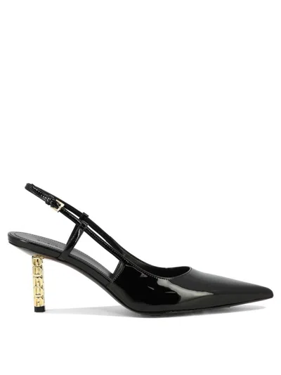 Givenchy "g Cube" 80mm Slingback Pumps
