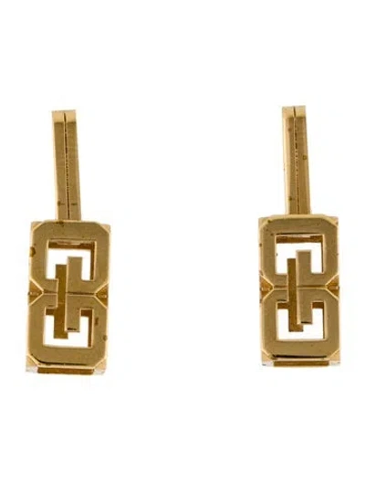 Pre-owned Givenchy G Cube Drop Earrings In Multi