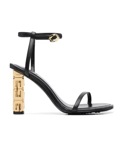 GIVENCHY GIVENCHY G CUBE HEEL SANDALS