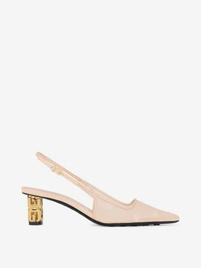 GIVENCHY GIVENCHY G CUBE HEEL SLINGBACKS