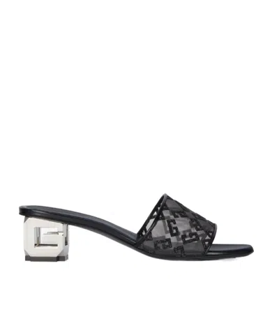 GIVENCHY GIVENCHY MONOGRAM 72 MESH G CUBE MULES