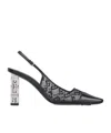 Givenchy G Cube Slingback In Black