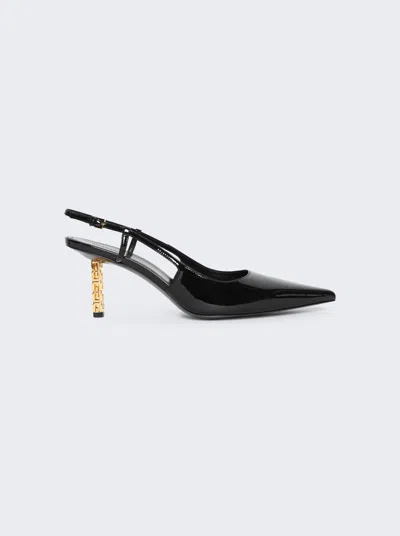 GIVENCHY G CUBE SLINGBACK PUMPS