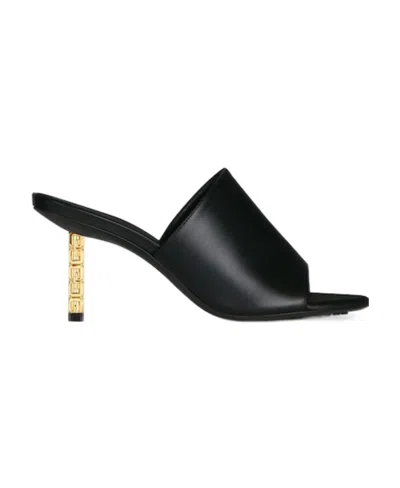 GIVENCHY GIVENCHY G CUBE SLIP-ON HEELED SANDALS