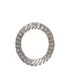 Givenchy G Curb Chain Necklace In Gray
