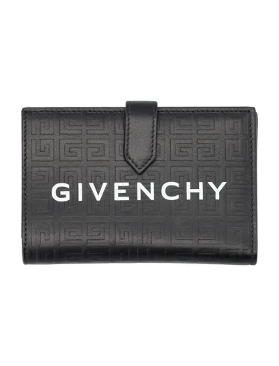 Givenchy G-cut - Medium Bifold Wallet In Black