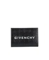 Givenchy G Cut Bifold 4g Wallet In Black