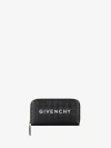 GIVENCHY G-CUT WALLET IN 4G COATED CANVAS AND LEATHER