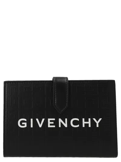 Givenchy G-cut Wallet In Nero