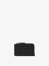 GIVENCHY G-CUT ZIPPED CARD HOLDER IN 4G EMBROIDERED CANVAS
