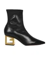 Givenchy G-heel Ankle Boots In Black