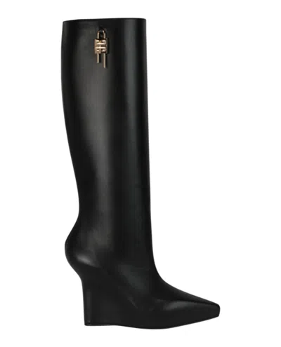Givenchy G-lock Knee-high Wedge Boots