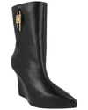 Givenchy G-lock Leather Boot In Black