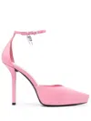 Givenchy G-lock Leather Platform Pumps In Pink