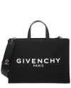 GIVENCHY GIVENCHY G MEDIUM CANVAS & LEATHER TOTE