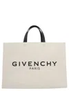 Givenchy 'g' Midi Shopping Bag In White