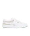 Givenchy G Move Sneakers In Mixed Leathers In White