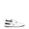 Givenchy White Leather Sneakers With Distinctive Logo In White