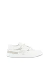 Givenchy G Move White Low Top Sneakers With Logo Detail On The Side In Leather Man