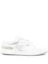 Givenchy G Move White Low Top Sneakers With Logo Detail On The Side In Leather Man