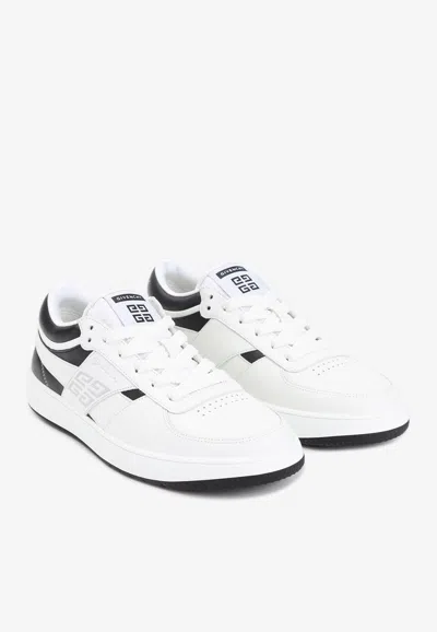 GIVENCHY G MOVE LOW-TOP SNEAKERS IN CALF LEATHER