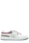 Givenchy Sneakers G Move En Cuirs Mélangés In White